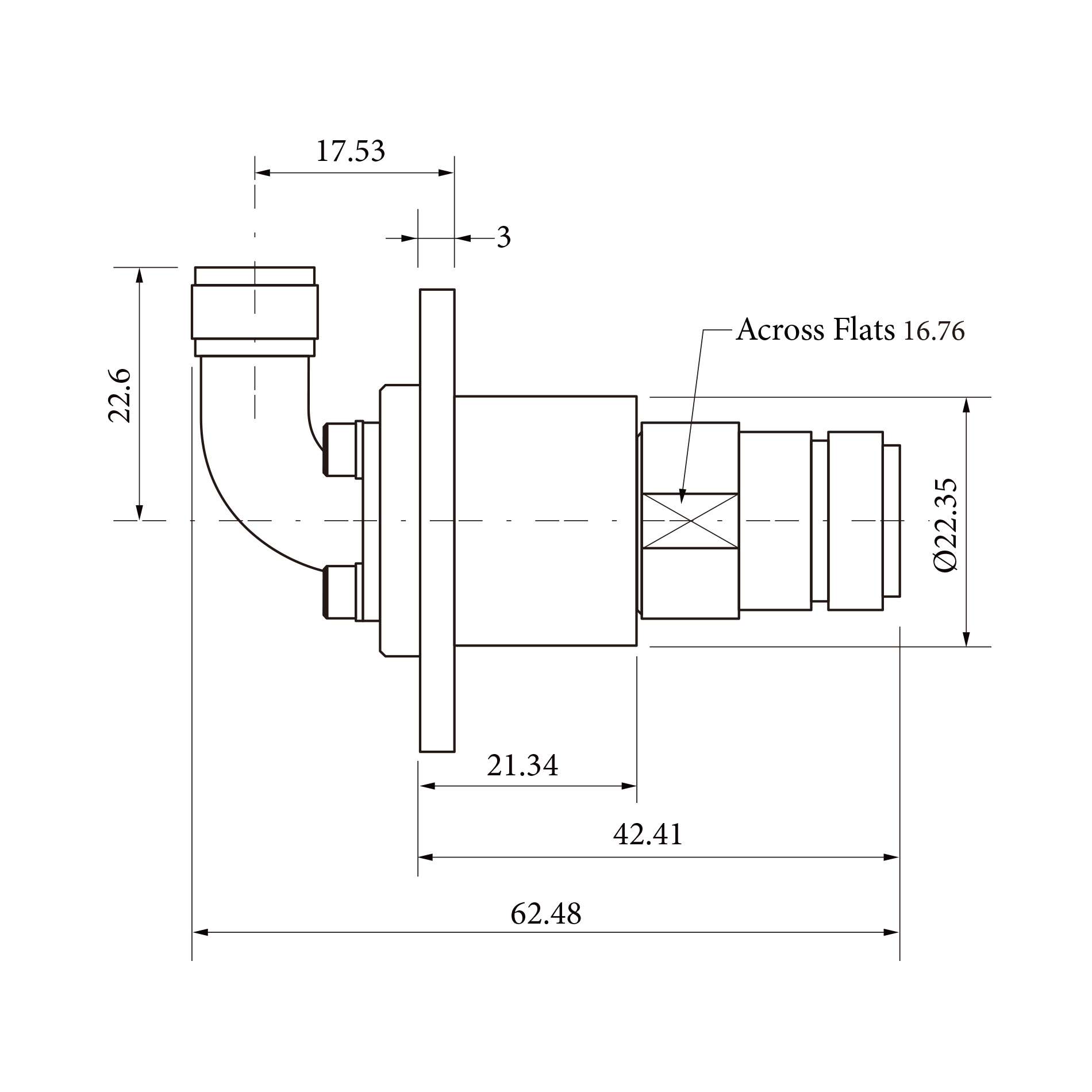 ��·��ת�ؽ� RJ518103 9.5-15.4 GHz